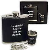 Eigenschaften - / FLACHMANN SET SEKUNDE! GLEICH BIST DU HÜBSCH - Tasse / Glas / Schale