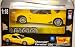 2001 - Maisto Int'l Inc - Maisto Assembly Line Die Cast Metal Model Kit - Chevrolet Corvette Z06 - Yellow - 1:18 Scale - Bonus Custom Wheels - GM - Assembled - Rare - Out of Production - Limited Edition - Collectible