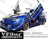 F03HAEVO5 - VFiber FRP Honda Accord 03-07 2/4dr EVO5 1pc Front Bumper