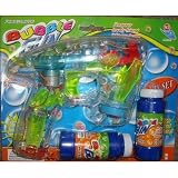 Battery Operated Bubble Blower Gun - Color may vary.