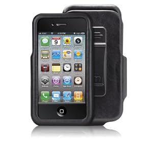 Case-Mate iPhone 4 Signature Leather Case & Holster Combo