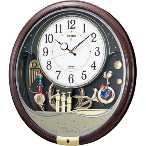 SEIKO CLOCK (セイコークロック) 掛け時計 ウエーブシンフォニー 電波時計 ツイン・パ AM236H