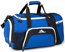 High Sierra Crossport 2 Ringleader Duffel Bag, Vivid Blue/Black/White
