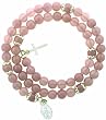 Pink ROSARY Memory Coil Wrap-Around Bracelet