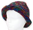 Recycled Silk Sari Brim Hat