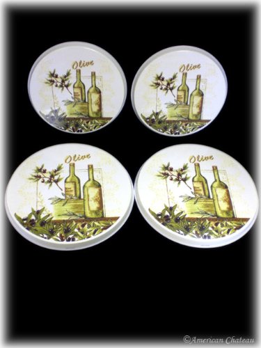 Olive Oil Burner Stove Covers / Kitchen Wall Decor