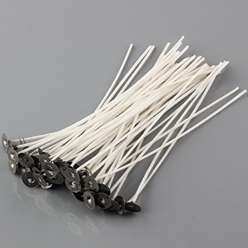 EricX-Light-100-Piece-Natural-Candle-Wick-Low-Smoke-6-Pre-Waxed-100-Natural-Cotton-Core