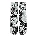 HoopSwagg Spurs Splatter Custom Nike Elite Socks Small
