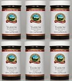 YARROW Herbal Dietary Supplement, 100 Capsules, 300 mg each, KOSHER, "FAST SHIPPING" 6 PACK SAVING!