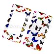LG Incite CT810 (AT&T) Snap On Protector Hard Case Image Cover "Colorful Butterfly" Design