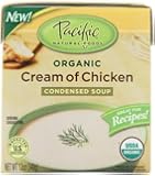 Pacific Natural Foods Organic Cream Of Chicken Condensed Soup, 12-Ounce Boxes (Pack of 12)