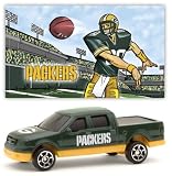 Green Bay Packers 2007 Upper Deck Collectibles NFL Ford F-150 Pickup Truck with Sticker