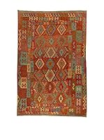 Design Community By Loomier Alfombra Kelim Kaudani Big (Rojo/Multicolor)