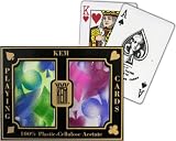 KEM Impressionists Bridge Size Standard Index Playing Cards