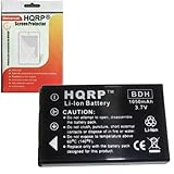 IMAGE OF HQRP Replacement Battery for Aiptek ZPT-NP60 NP-60 For Pocket DV5700 / DV-5700 & IS-DV Camcorders plus HQRP Screen Protector