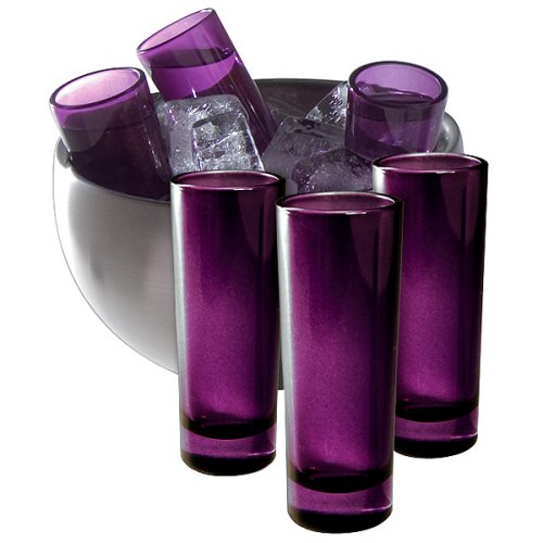 Childrens Toyshop  Kitchen & Housewares : Metro Bar 7-pc. Vodka Set - Purple