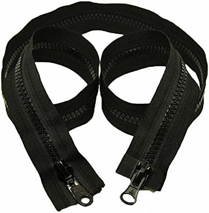 YKKParka 2 Way Zipper- 36" Black