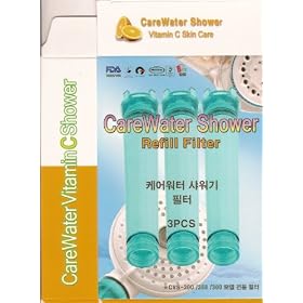 Vitamin C Beauty Shower Refills Pack of 3 ,Fits the Multi Function Vitamin C Shower Head