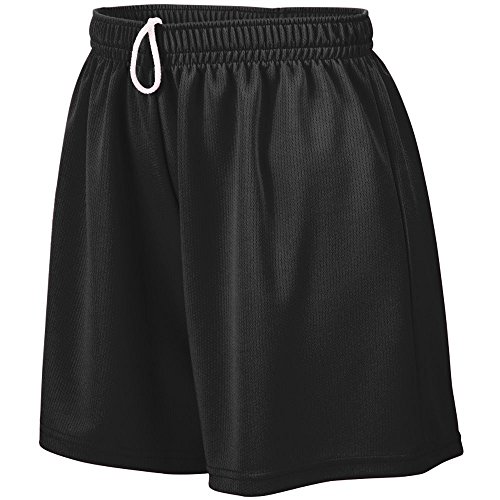 Augusta Sportswear Girls' WICKING MESH SHORT S Black