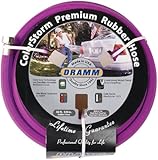 Dramm 17006 ColorStorm Premium 50-Foot-by-5/8-Inch Rubber Garden Hose, Berry