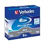 Verbatim Blu Ray BD-R Single Layer 2x Speed 25GB 5er Pack Jewel Case Rohling
