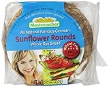 Mestemacher Sunflower Rounds, 8.8-Ounce (Pack of 8)