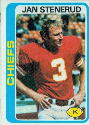1978 Topps #238 Jan Stenerud - Kansas City Chiefs (Football Cards)