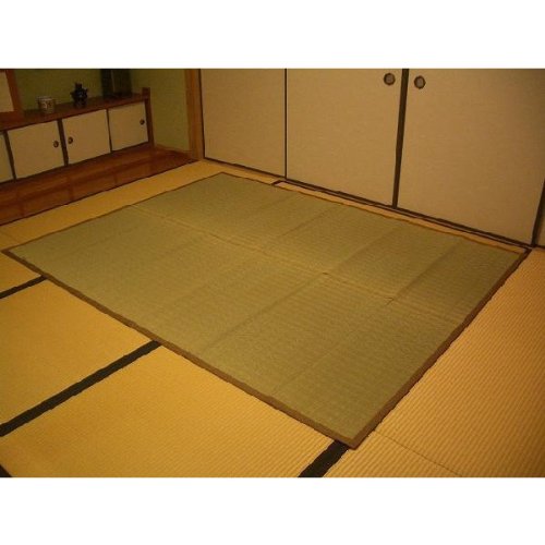 【在庫限り！半額セール】【純国産】い草ラグカーペット『和み草』サイズ：191×191cm(8218720) 