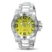 Invicta Mens Signature Reserve 200 Meter Yellow Dial Swiss Dive Watch 7264
