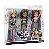 Moxie Girlz 3 in 1 Basic Fashion Doll Set