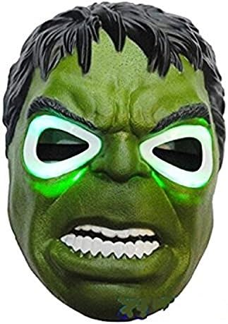 Halloween Incredible Hulk Light up Mask for Costume