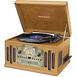 Crosley CR74 Musician Entertainment Center - Oak