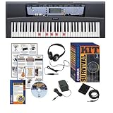 Yamaha EZ200KIT EZ200 61-KEY Lighted Keyboard With Survival Kit B