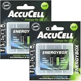 Sanyo eneloop Akku Mignon/AA HR-3UTG 2000mAh 8er BonusPack (8 Akkus + 2 Akkuboxen)