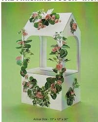 Wedding Card Bridal Gift Money Wishing Well Box Cardboard 15"x12"x30"