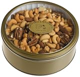 Review Bergin Nut Company  / Bergin Nut Company Deluxe Mixed Nuts, Roasted & Salted - Large Gold Tin, 26-Ounce Tin