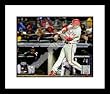 Chase Utley Philadelphia Phillies MLB Framed 8x10 Photograph 2009 World Series Game 1 HR