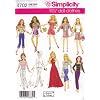Simplicity Pattern 4702 for 11.5-Inch Doll Clothes