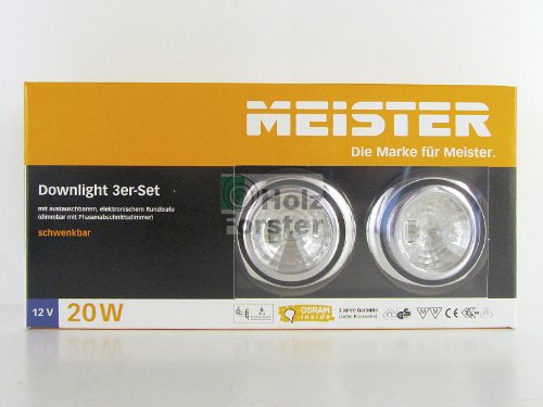 MEISTER Downlight Rund 12Volt