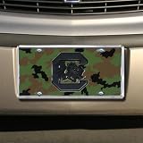 (6x12) South Carolina Gamecocks NCAA Chrome Camo License Plate