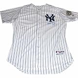 Mark Teixeira Yankees Authentic Home Jersey w/ Inaugural Season Patch (Signed on Front) (MLB Auth) - MLB Authentic Adult Jerseys