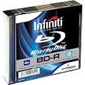 Infiniti Professional Printable Bd-r Blu-ray 25GB Slim Jewel Case (5pk) - Rsbdjc