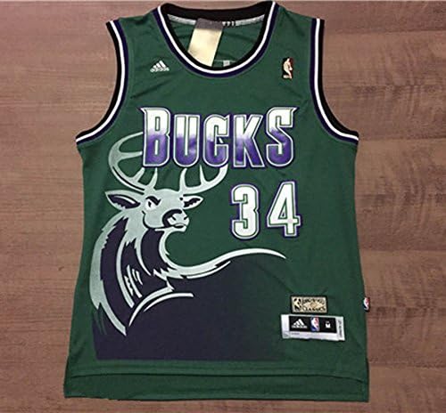 Ray Allen Milwaukee Bucks #34 Jersey Green Throwback Swingman (L)