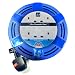 Masterplug Cable Reel MCT1010/4R-MS 10 m 4-Socket 10 amp Medium Cassette