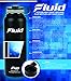 Fluid Insulated Stainless Steel Water Bottle by Sports (Midnight Blue) - 40 Oz, Wide Mouth, BPA Free, Bonus Flip-top Lid Included