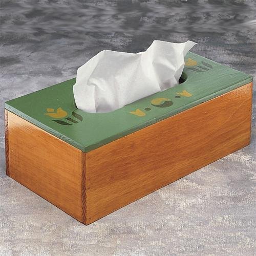 Unfinished Rectangular Tissue Box