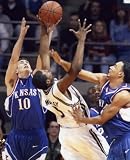 KIRK HINRICH UNIVERSITY OF KANSAS JAYHAWKS 8X10 HIGH GLOSSY SPORTS ACTION PHOTO (R)