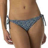 Mossimo Black: Space-Dye Side-Tie Swim Bottoms - Multicolor
