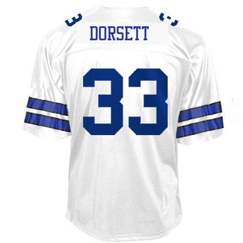 NFL Jerseys Dallas Cowboys #33 Dorsett White Authentic Football Jersey Size 48-56 (Please Select the Size When You Order, Can Do Drop Shipping)