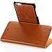 iPhone 6S Plus Case,iPhone 6 Plus Case,CASELAND Flip Wallet Case [Premium PU Leather][Stand][Card Slots] with Detachable Case for Apple iPhone 6S Plus and iPhone 6 Plus - 5.5,Brown